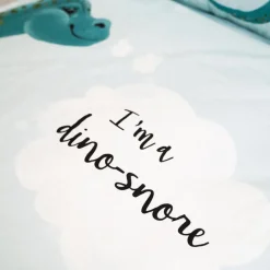 Slaapkamer|Kinderdekbedovertrekken|Ygo Dekbedovertrek I'M A DINO SNORE 140x220