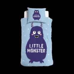 Slaapkamer|Kinderdekbedovertrekken|Ygo Dekbedovertrek LITTLE MONSTER 140x220