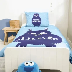 Slaapkamer|Kinderdekbedovertrekken|Ygo Dekbedovertrek LITTLE MONSTER 140x220