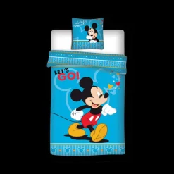 Slaapkamer|Kinderdekbedovertrekken|Ygo Dekbedovertrek MICKEY 140x200