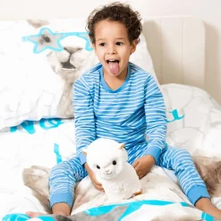 Slaapkamer|Kinderdekbedovertrekken|Ygo Dekbedovertrek NO DRAMA LLAMA 140x220