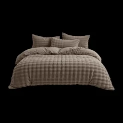 Dekbedovertrekken|Ygo Dekbedovertrek POMPOM 240 Taupe