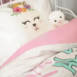 Slaapkamer|Kinderdekbedovertrekken|Ygo Dekbedovertrek PRINCESS AL PACA 140x220