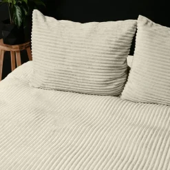 Dekbedovertrekken|Ygo Dekbedovertrek RIBBE 240 Creme