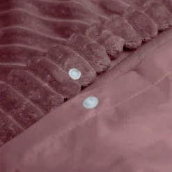 Dekbedovertrekken|Ygo Dekbedovertrek RIBBE 240 Oud-Roze