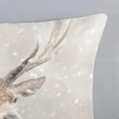 Dekbedovertrekken|Ygo Dekbedovertrek SNOWYDEER 240x220 Flanel Zand