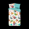 Slaapkamer|Kinderdekbedovertrekken|Ygo Dekbedovertrek SUPERHERO Multi 140x220