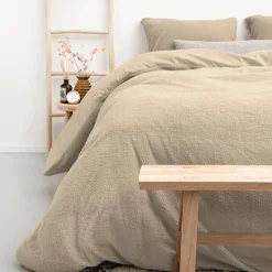 Dekbedovertrekken|Ygo Dekbedovertrek TEDDY 140 Taupe