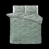Dekbedovertrekken|Ygo Dekbedovertrek WAVEY 240 Groen