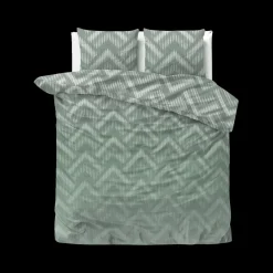 Dekbedovertrekken|Ygo Dekbedovertrek WAVEY 240 Groen