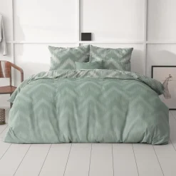 Dekbedovertrekken|Ygo Dekbedovertrek WAVEY 240 Groen