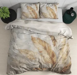 Dekbedovertrekken|Ygo Dekbedovertrek WHOLE NATURE 140 Zand