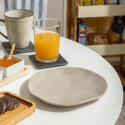 Servies|Ygo Dessertbord FEDRA Ø27 Beige