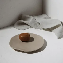 Servies|Ygo Dessertbord FEDRA Ø27 Beige