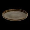 Servies|Ygo Dessertbord TERRIA Ø21 Bruin