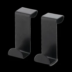 Opbergen|Ygo Deurhaak PORTIA Inox Zwart