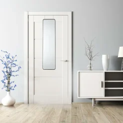 Spiegels|Spiegels|Ygo Deurspiegel IFRIAM RH Afgerond Zwart