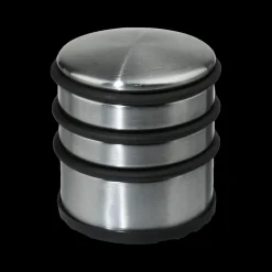 Deurstoppers & Tochtrollen|Tapijten|Ygo Deurstopper DOOR Rond Met. Zilver