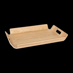 Tafelaccessoires|Ygo Dienblad STRAPHI Hout Naturel XL