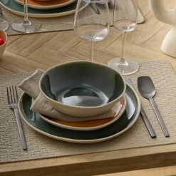 Servies|Ygo Diep Bord DEA Ø18.5 Groen