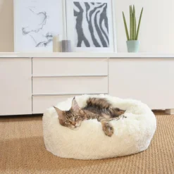 Kussens En Manden|Ygo Dierenkussen WOEZEL Rnd S Ecru