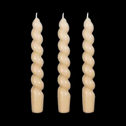 Woondecoratie|Ygo Dinerkaars TWISLY S/3 Glanzend Crème