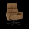 Fauteuils|Ygo Draaifauteuil AGOSTINO Cognac