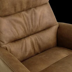 Fauteuils|Ygo Draaifauteuil AGOSTINO Cognac