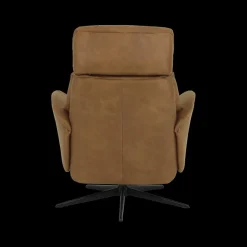 Fauteuils|Ygo Draaifauteuil AGOSTINO Cognac