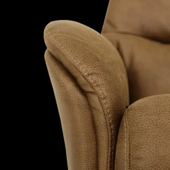 Fauteuils|Ygo Draaifauteuil AGOSTINO Cognac