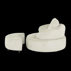 Fauteuils|Ygo Draaifauteuil LOLITA Beige B114