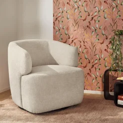 Fauteuils|Ygo Draaifauteuil RUFUS Beige B74