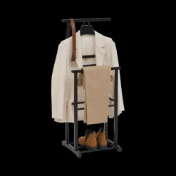 Kledingrekken|Ygo Dressboy OVALET Hout Zwart