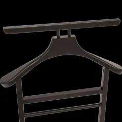 Kledingrekken|Ygo Dressboy OVALET Hout Zwart