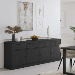 Dressoirs|Ygo Dressoir CASTELLO B225 Zwarte Eik