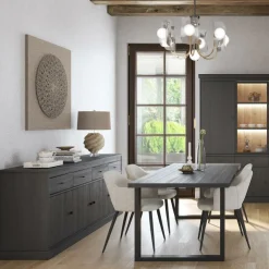 Dressoirs|Ygo Dressoir CASTELLO B225 Zwarte Eik