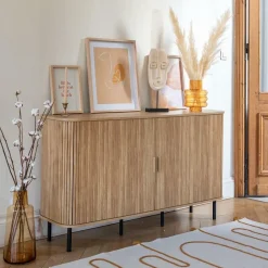 Dressoirs|Ygo Dressoir COLVAS Hout Naturel B140