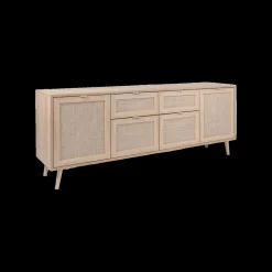 Dressoirs|Ygo Dressoir EIVISSA Sonoma Eik/Riet B180