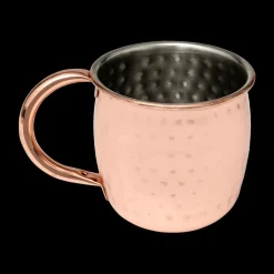 Glazen|Ygo Drinkbeker MOSCOW S/2 Gehamerd Koper