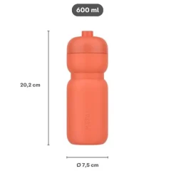 Lunchboxes & Drinkbussen|To Go|Ygo Drinkfles SQUEEZE 600ml Frost Blue