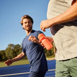 Lunchboxes & Drinkbussen|To Go|Ygo Drinkfles SQUEEZE 600ml Peach Orange