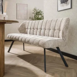 Zitbanken|Ygo Eetbank SAVANA Stof Zand B180