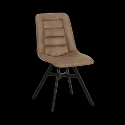 Woon- En Eetkamers|Ygo Eetkamer LATINA: Dressoir + Glaskast + Eettafel 220x120 + 4x Stoelen CLAUDIA Chicago Truffle