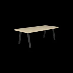 Woon- En Eetkamers|Ygo Eetkamer TEODOR: Dressoir + Vitrinekast + Eettafel ABBEY 230x100 + 4x stoelen ALECIO Pearl