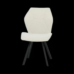 Woon- En Eetkamers|Ygo Eetkamer TEODOR: Dressoir + Vitrinekast + Eettafel ABBEY 230x100 + 4x stoelen ALECIO Pearl