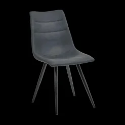 Stoelen|Ygo Eetstoel LORRY PU Zwart