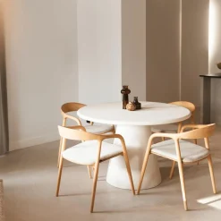 Eettafels|Ygo Eettafel AESON Ø140 Microcement