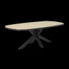 Eettafels|Ygo Eettafel ARTEGO Ovaal 200x100 Sterpoot French Oak