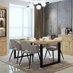 Eettafels|Ygo Eettafel CASTELLO Lichte Eik 180x98