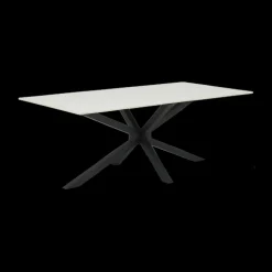 Eettafels|Ygo Eettafel CHAVEZ 200x100 Keramiek Wit